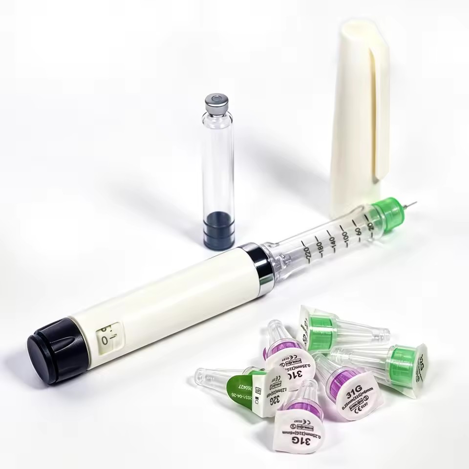 Health Wellness & Psychology - Penna per Insulina Riutilizzabile 60U, Penna
