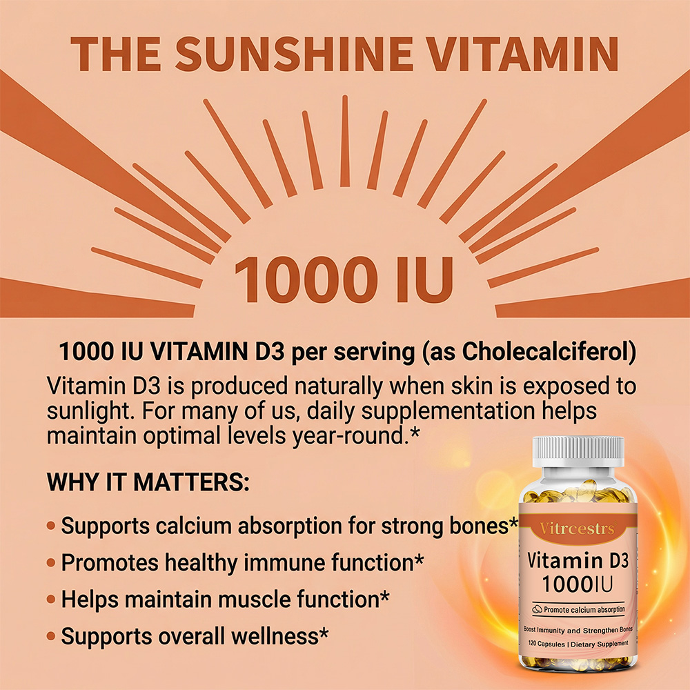 Capsule di vitamina D3 1000 UI - Health Wellness & Psychology recensione e prezzo