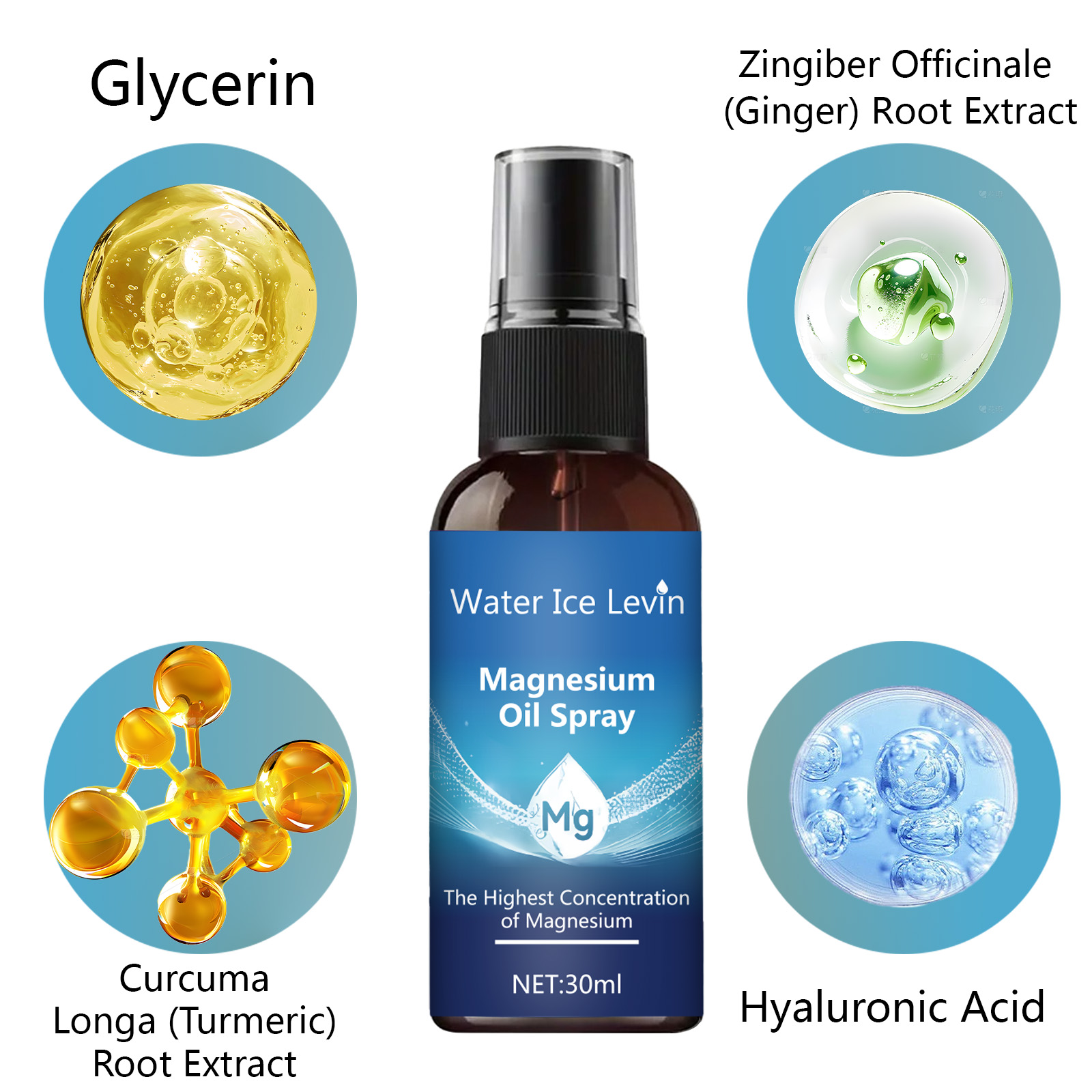 Olio di magnesio Spray per la  - Bath Salts Magnesium recensione e prezzo