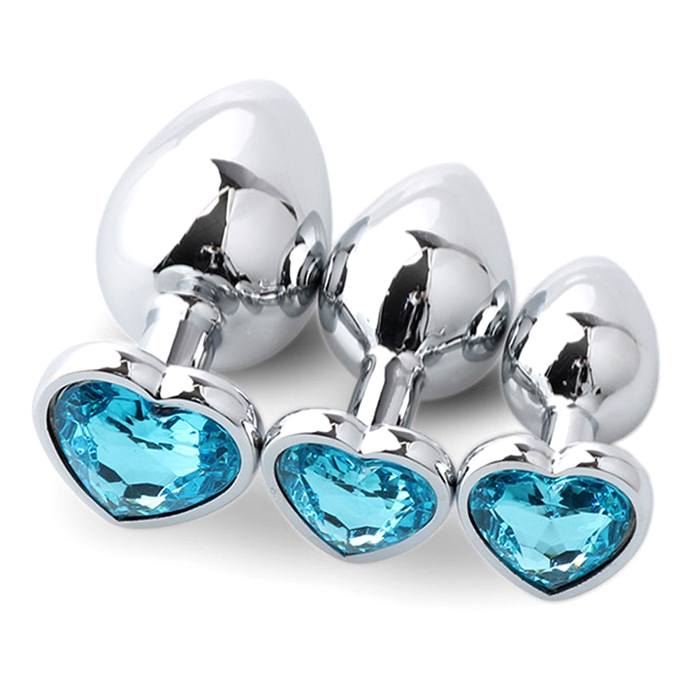 3 Pezzi di Plug Anali in Metal - Health Wellness & Psychology recensione e prezzo