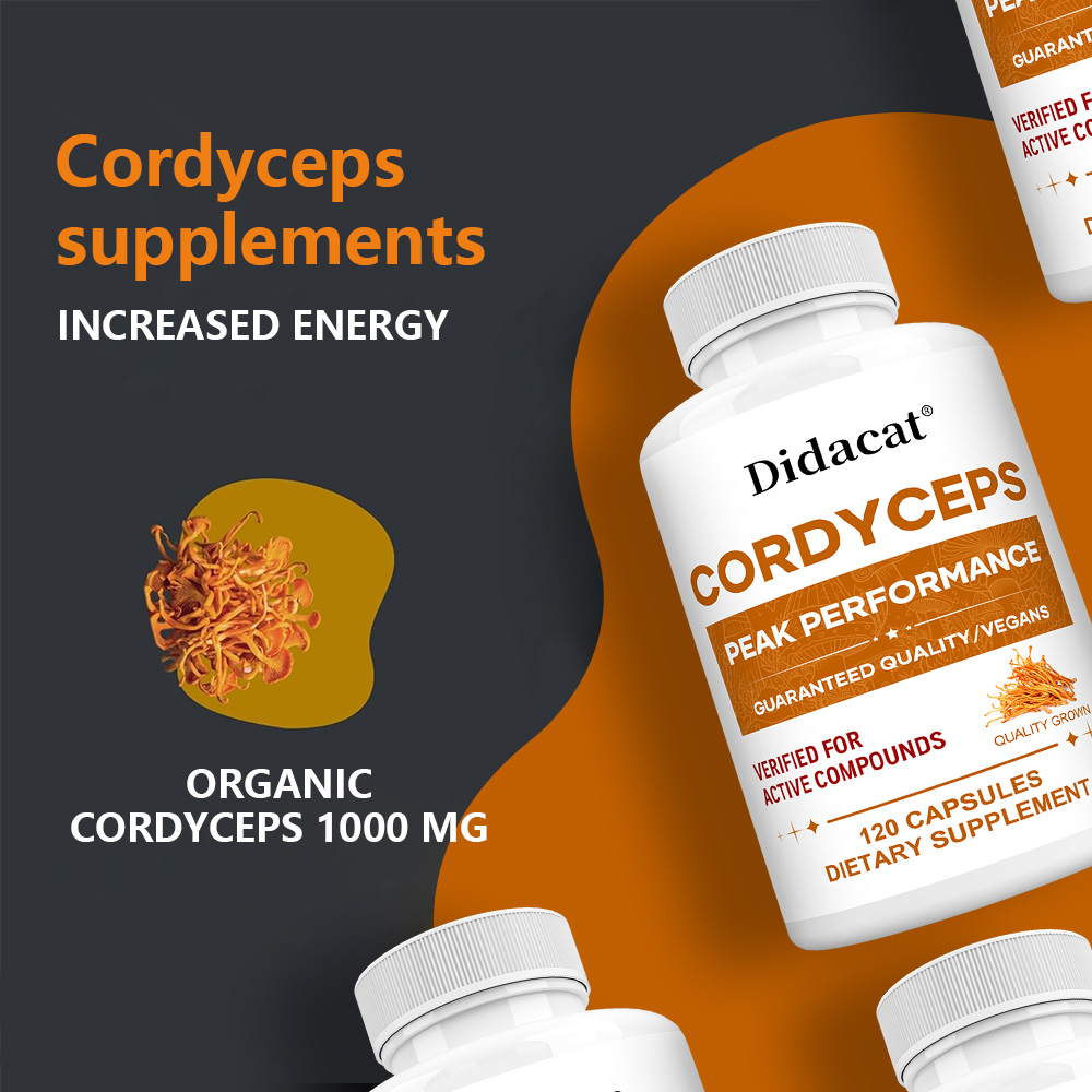 Capsule di Cordyceps 1000mg, I - Health Wellness & Psychology recensione e prezzo