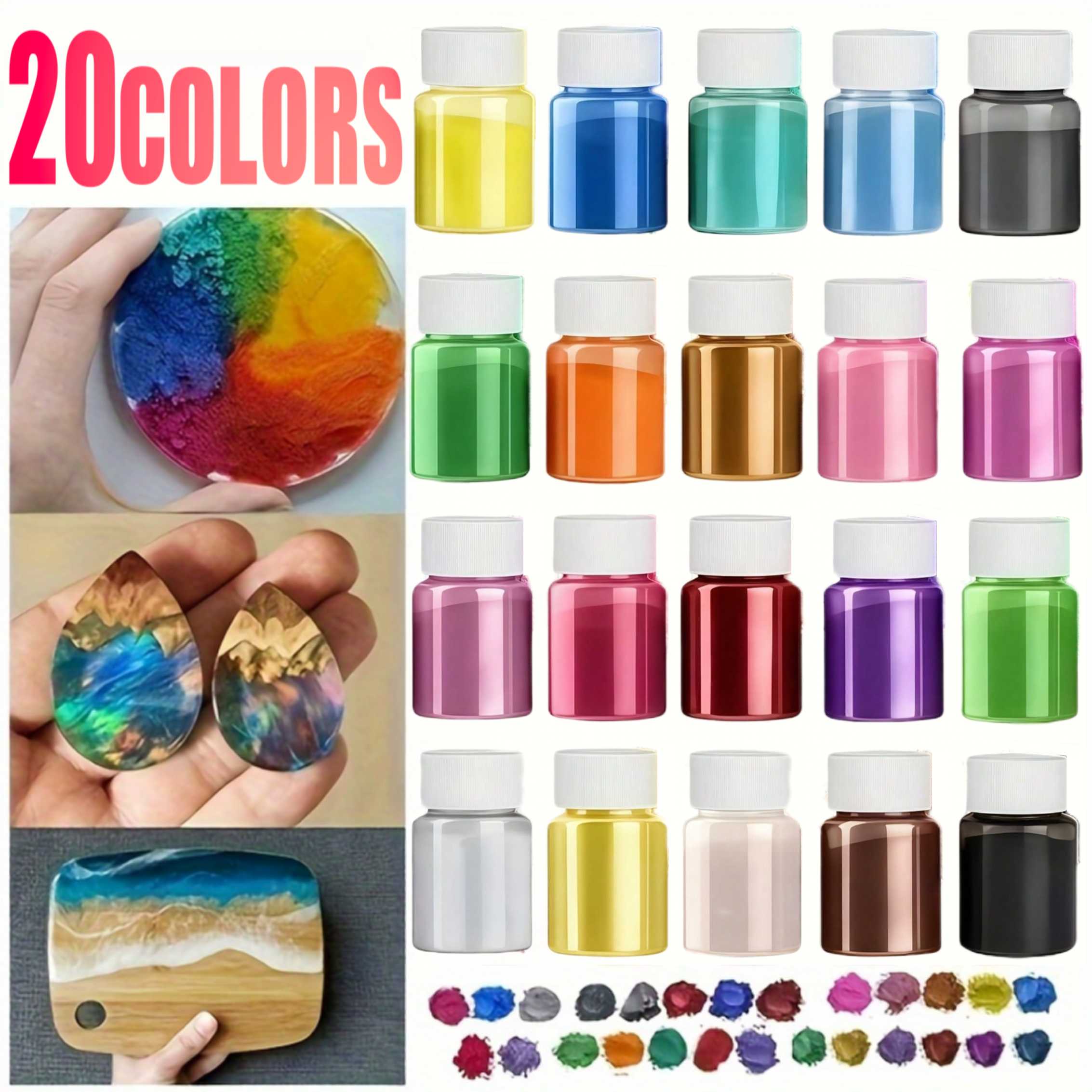 Set di 20 Colori da 20ml di Po - Bath Salts Magnesium recensione e prezzo